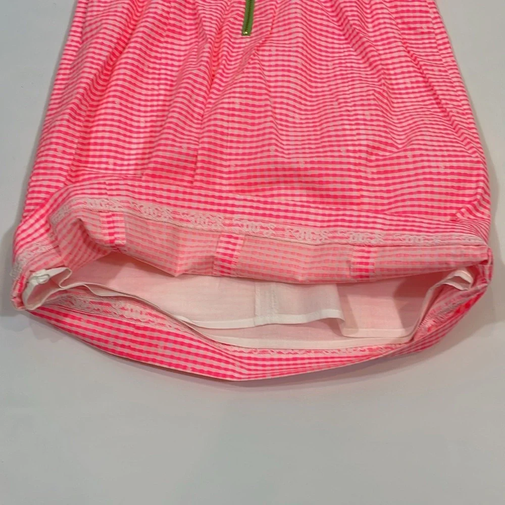 Lilly Pulitzer Strapless Dress Size 0 Bright Pink EUC